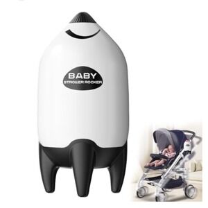 QNHMPW Baby Rocker Baby Bouncer Gently Rocks Any Stroller/Pram USB Rechargeable